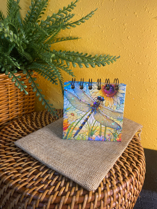 Handmade Mini Dragonfly Notebook