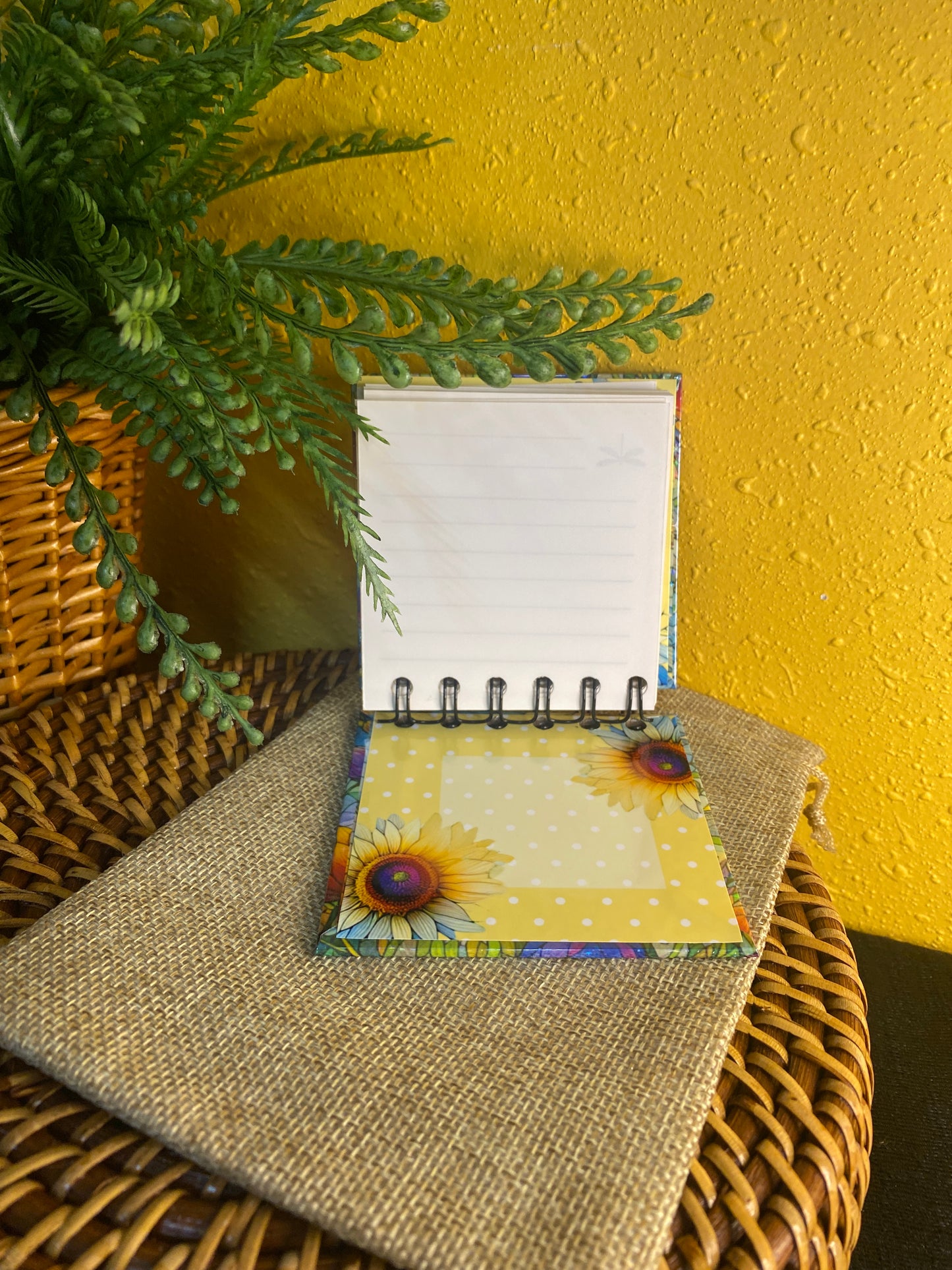 Handmade Mini Dragonfly Notebook