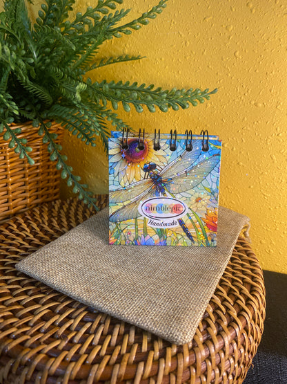 Handmade Mini Dragonfly Notebook