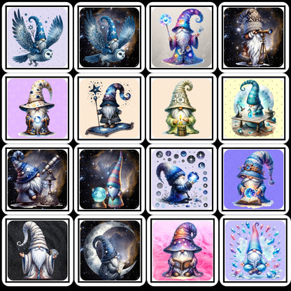 Magnets - Gnomes Mystic Gallery A