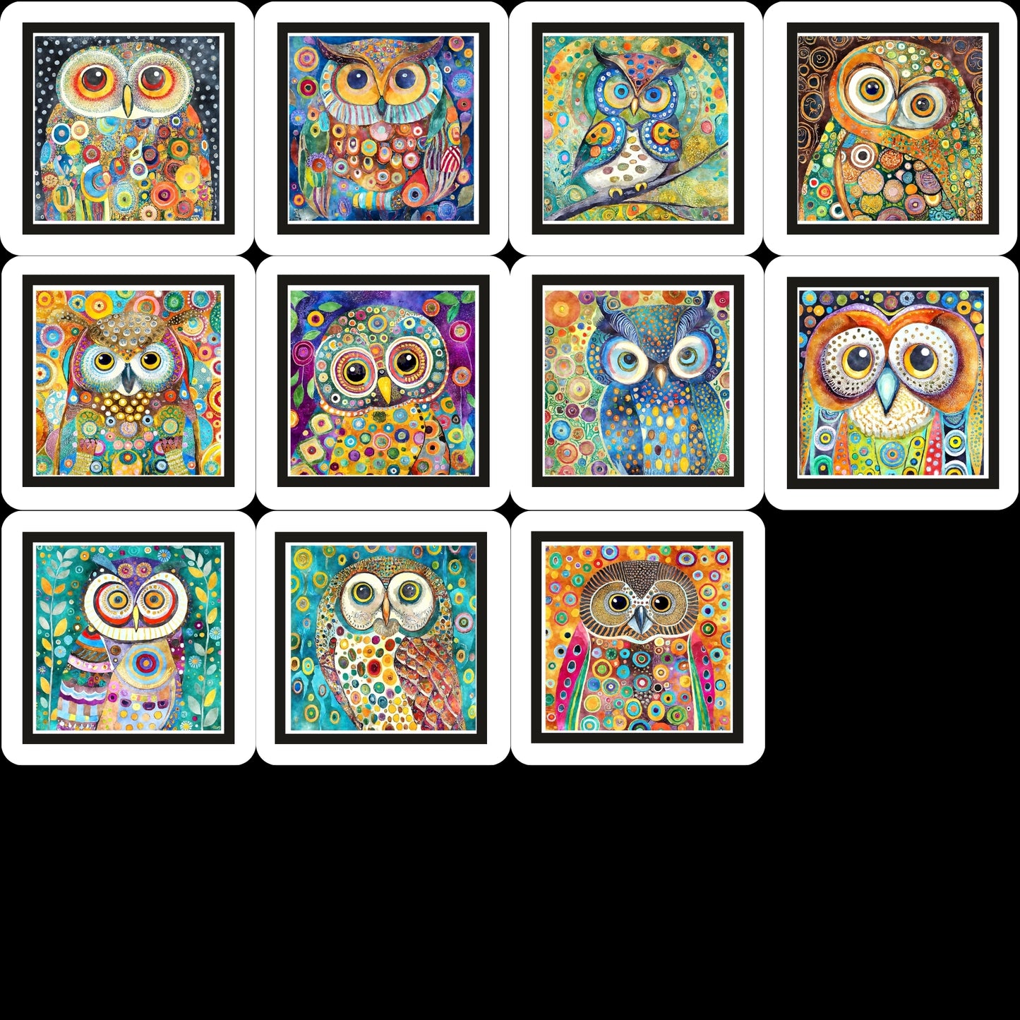 Magnets - Owl Gallery A