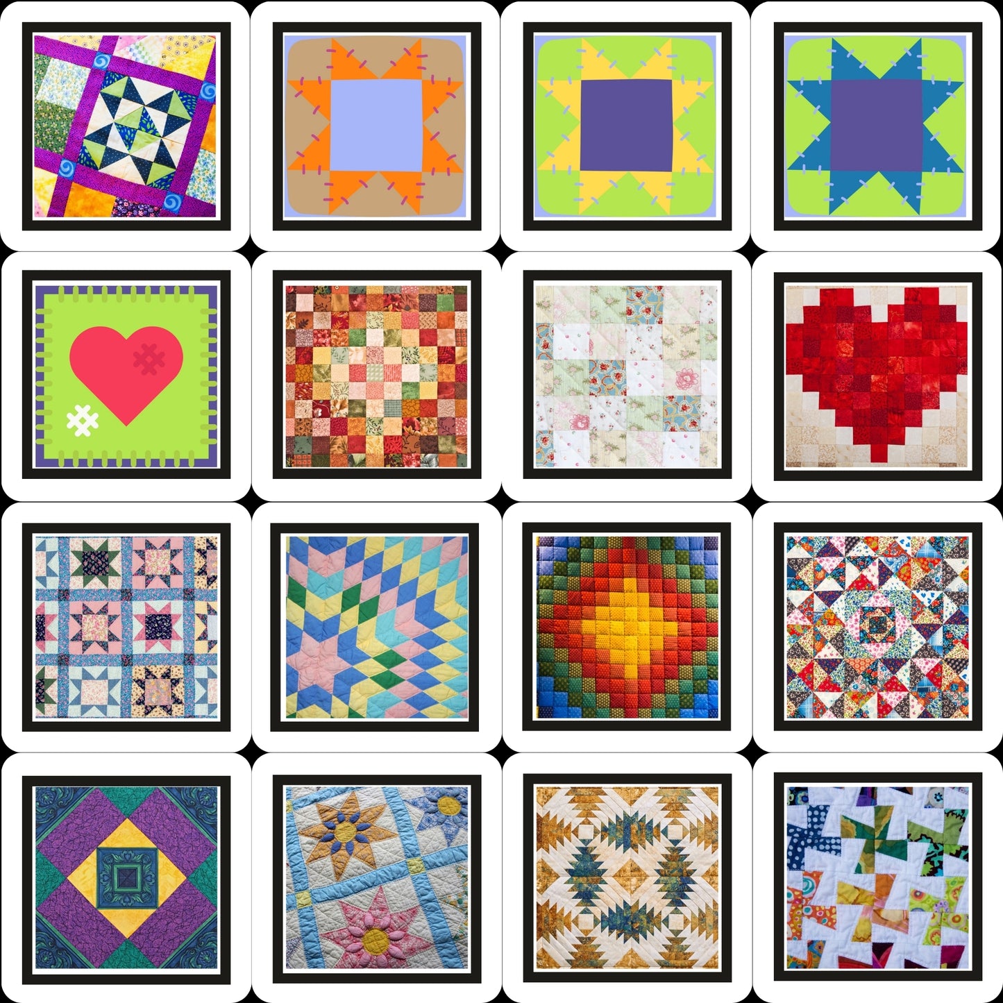 Magnets - Quilt Gallery A