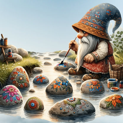 Magnets - Gnomes Whimsical Gallery A