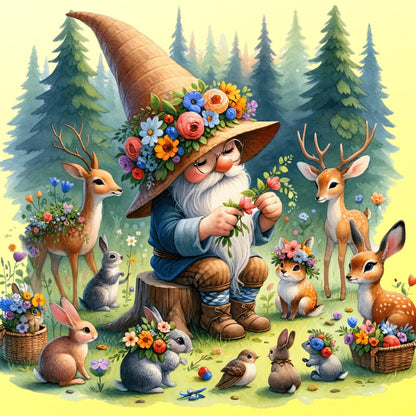 Magnets - Gnomes Whimsical Gallery A