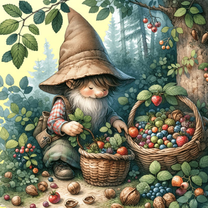 Magnets - Gnomes Whimsical Gallery A