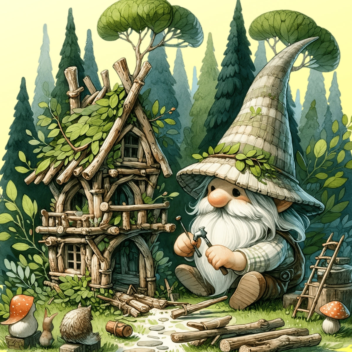 Magnets - Gnomes Whimsical Gallery A