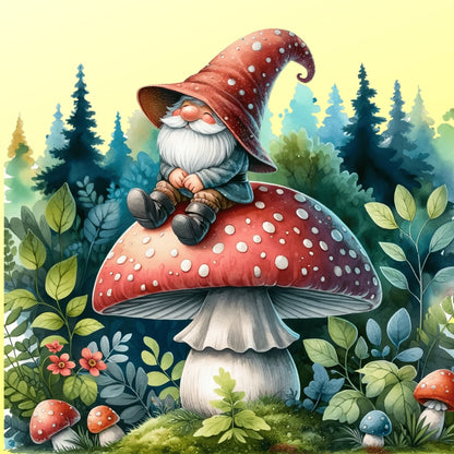 Magnets - Gnomes Whimsical Gallery A