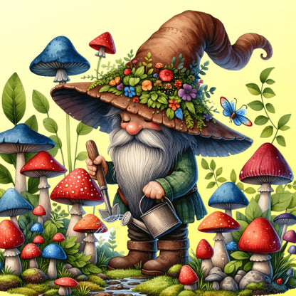 Magnets - Gnomes Whimsical Gallery A