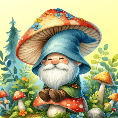 Magnets - Gnomes Whimsical Gallery A